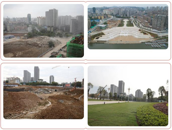 城投集團(tuán)投資建設(shè)的“中渡口碼頭”景觀廣場獲廣大群眾好評(píng)