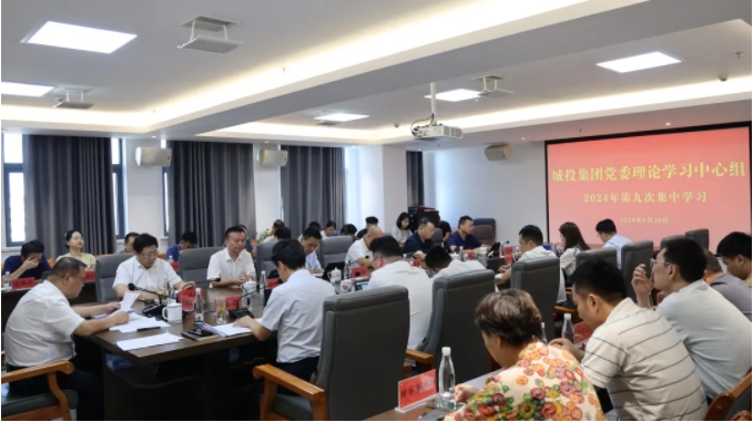 市城投集團黨委理論學習中心組學